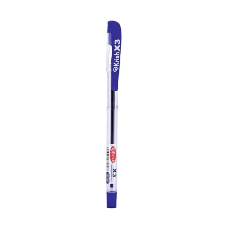 Krish Ball Pen X3 Blue