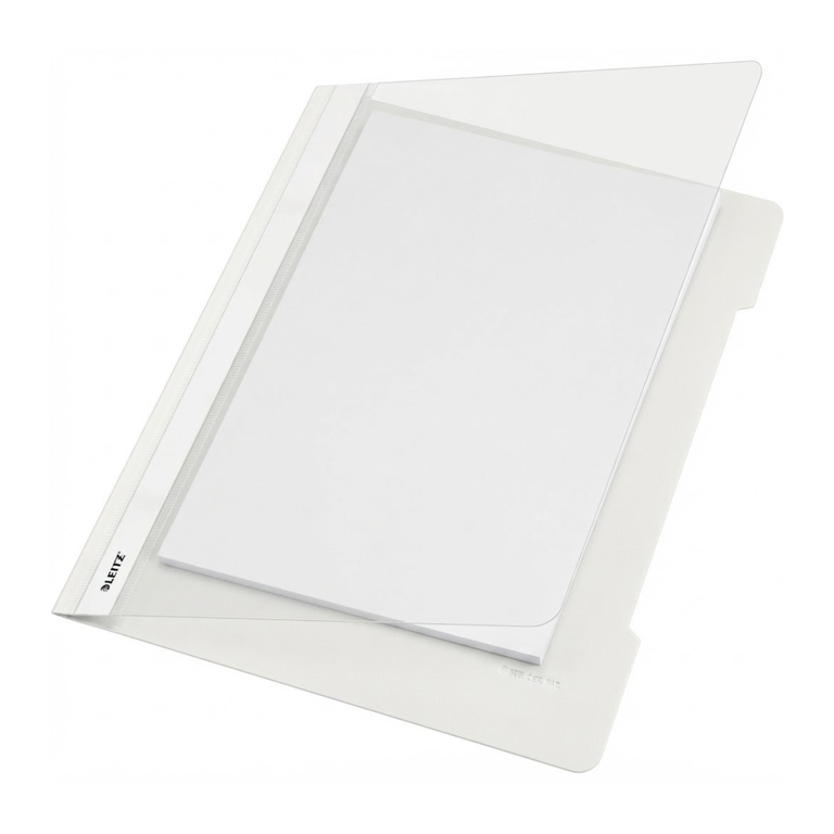 Leitz Project File White 4191-00-01