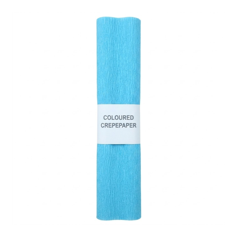 Crepe Paper Light Blue 1X10