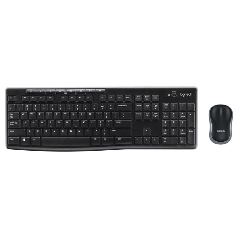 Logitech Wireless Key Board With Mouse MK270