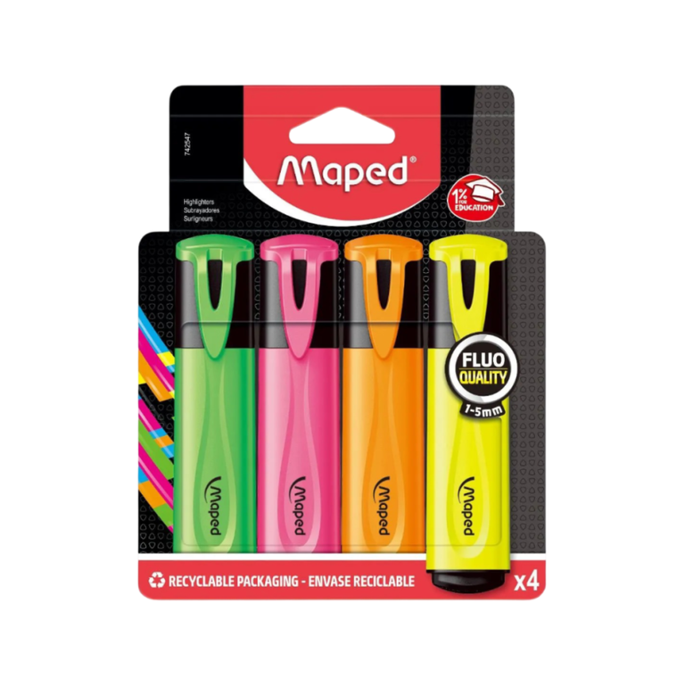 Maped Highlighter 1X4 740308
