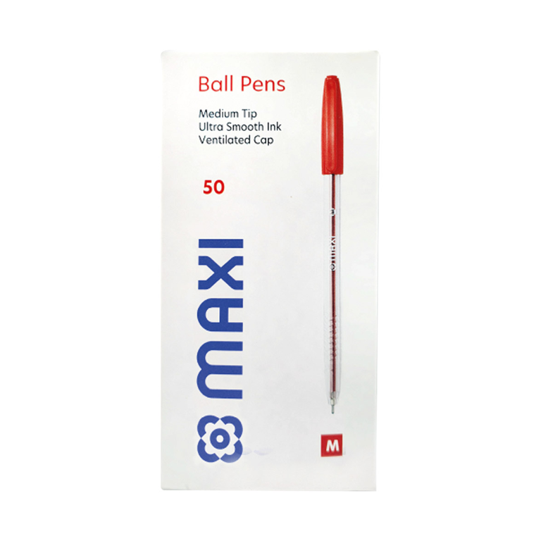 Maxi Ball Pen Red MX-LV50R