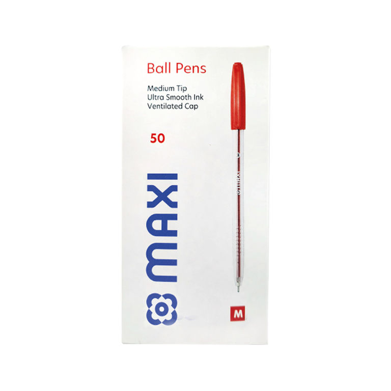 Maxi Ball Pen Red