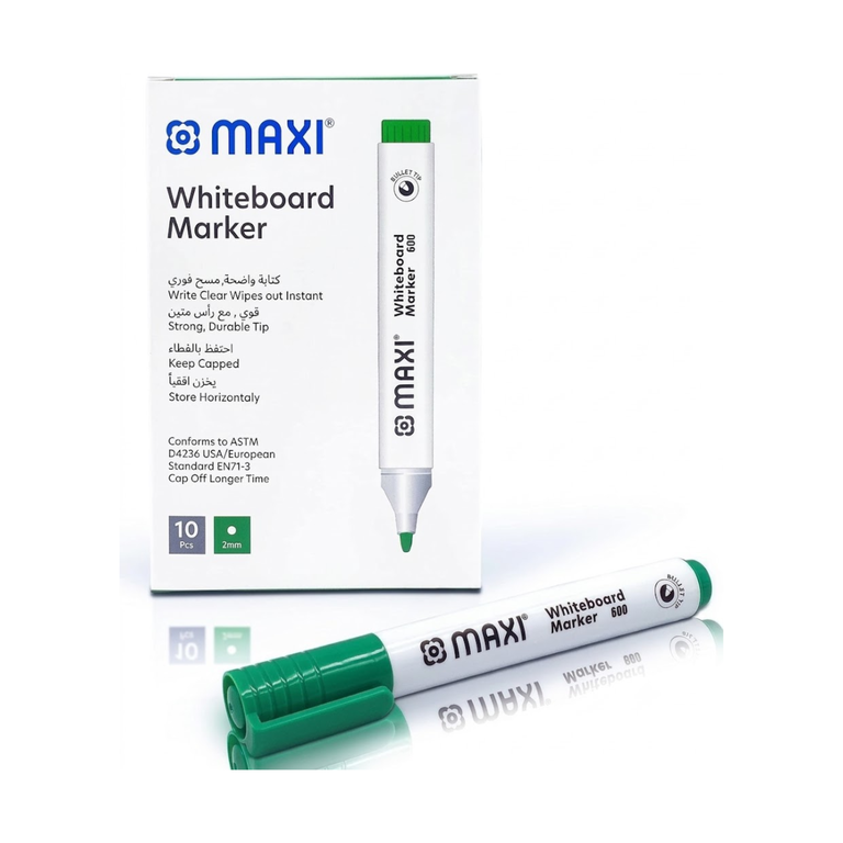 Maxi White Board Marker Green