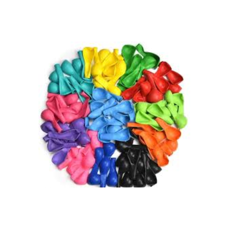 Balloon Mix Color 1X100 Pcs