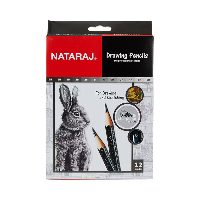 Natraj Drawing Pencils 12SH 201219002