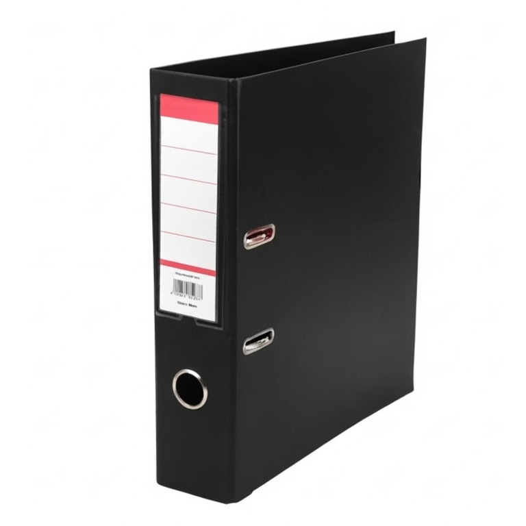 Office Box File Pvc Black 75MM