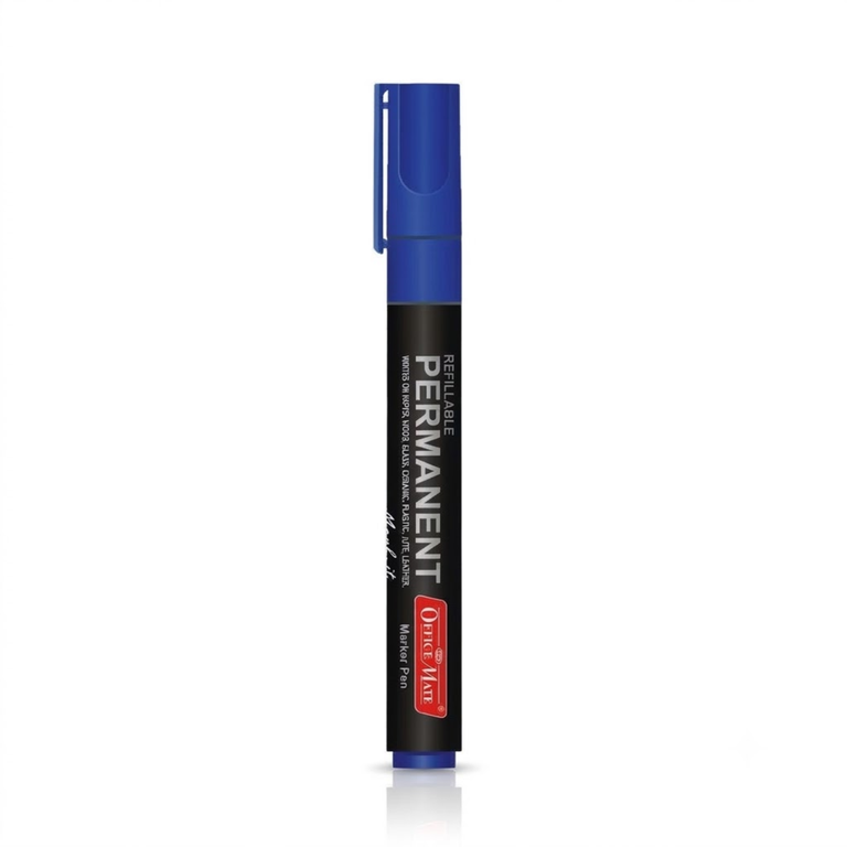 Officemate Permanent Marker Blue ASTM-D4237