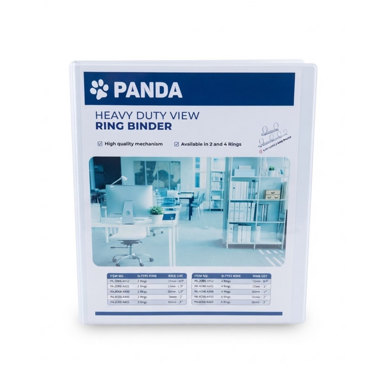 Panda 4D Ring Binder 38MM