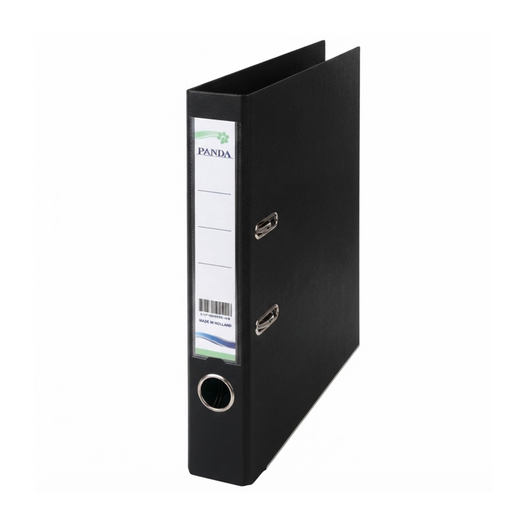 Panda Box File Pvc 45MM Black