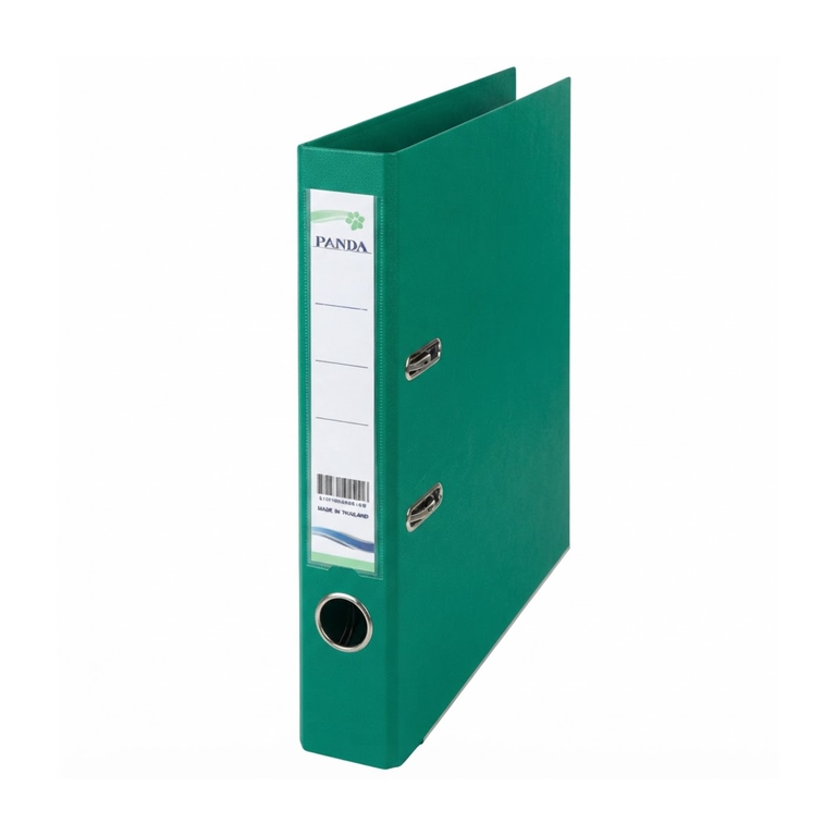 Panda Box File Pvc 45MM Green