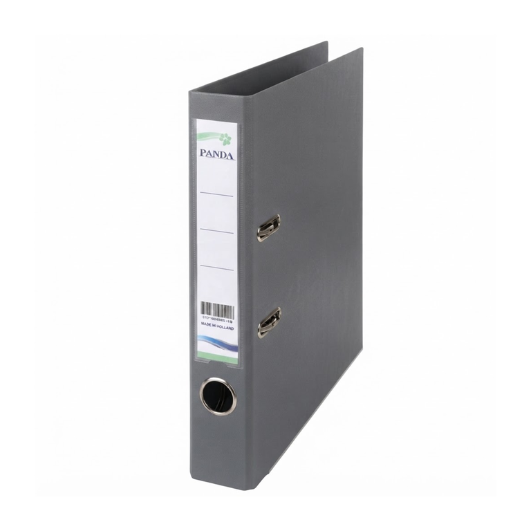 Panda Box File Pvc 45MM Grey