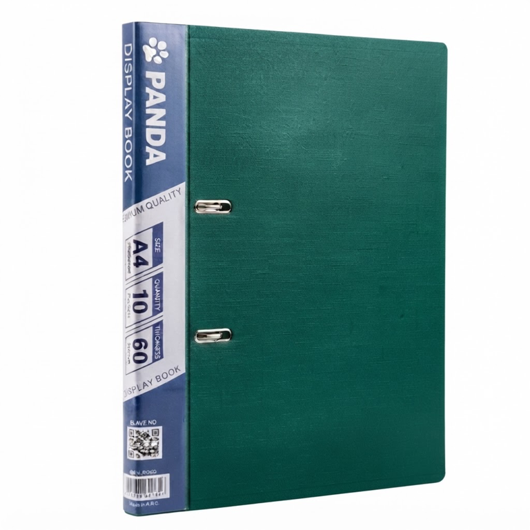 Panda Display Book 10 Pocket Green PD4142010
