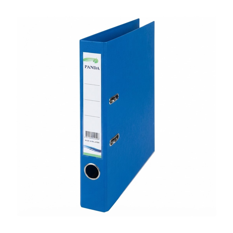 Panda Box File Pvc 45MM Blue