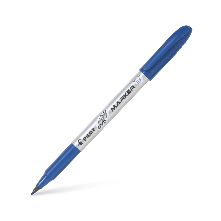 Partner CD Dvd Twin Marker PT-155CH Blue