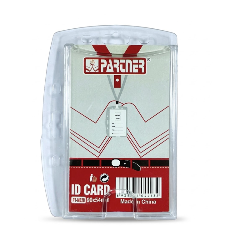 Partner ID Card Holder Double V&h PT-NB20