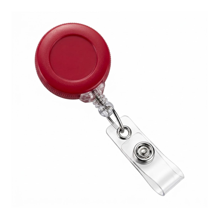 Partner Reel Badge 2CM PT-BR010 Red