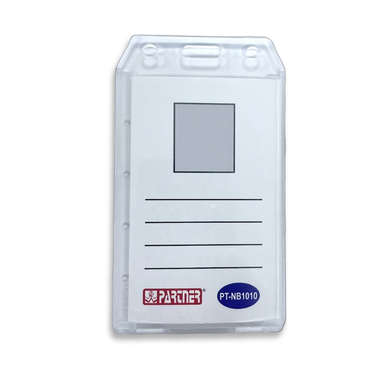 Partner Badge Without Clip VERTICAL-NB1010