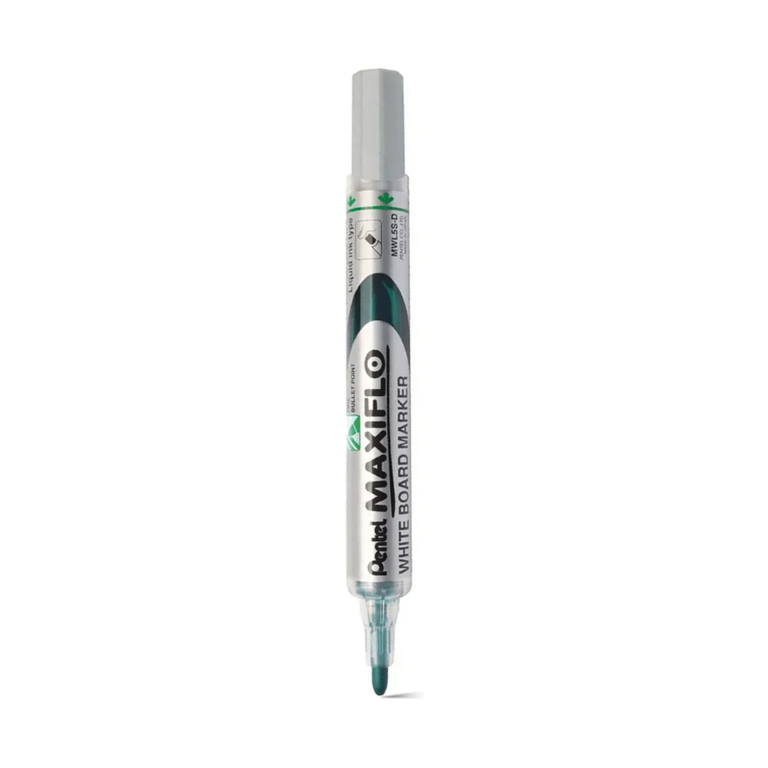 Pentel Maxiflo Whiteboard Marker Green Molg-Da