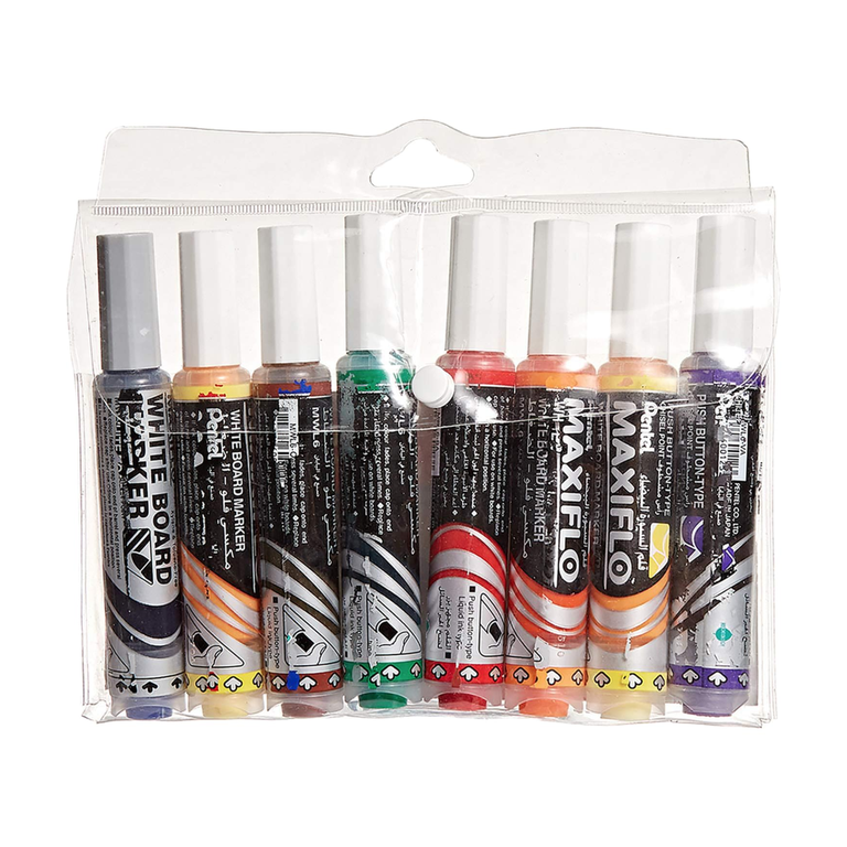 Pentel White Board Marker 1X8 PE-MWL6-08