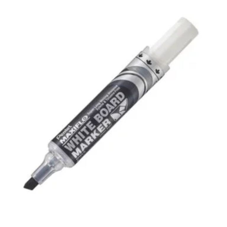 Maxiflow White Board Marker Black MWL6A
