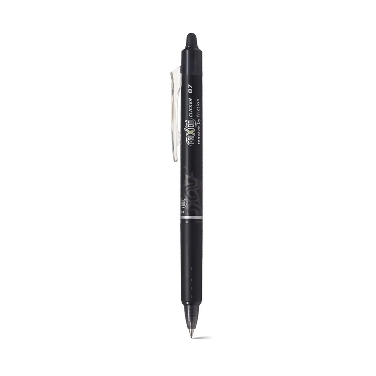 Pilot Frixion Ball Pen Clicker Extra Fine BL-RT-FR5-L Black