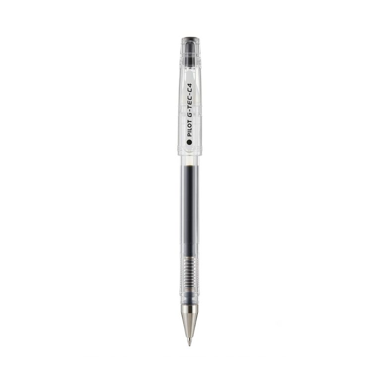 Pilot G Tec C4 Roller Pen 0.4MM Black BL-GC4-B