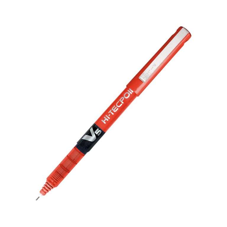 Pilot HI Tech Point Pen V5 Red BX V5