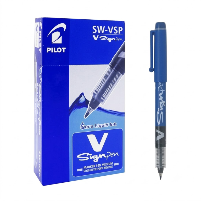 Pilot V Sign Pen Sw-Vsp-L Blue