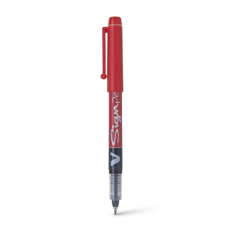 Pilot V Sign Pen Sw-Vsp-R Red