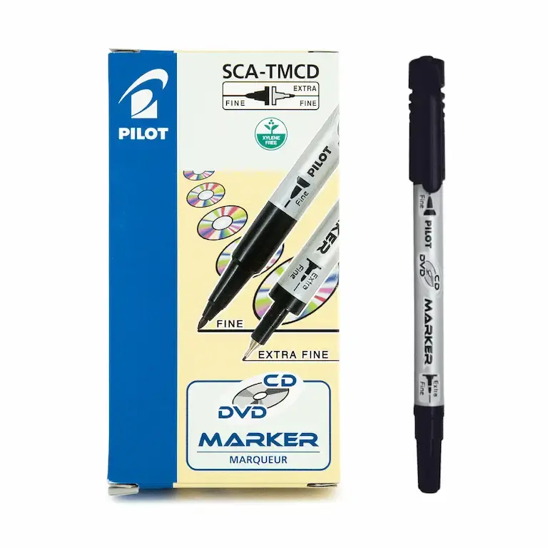 Pilot CD Dvd Marker Sca-Tmcd-B Black