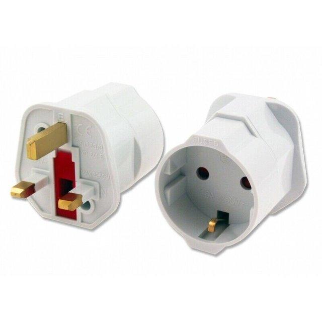UK TO EU Converter Plug Socket