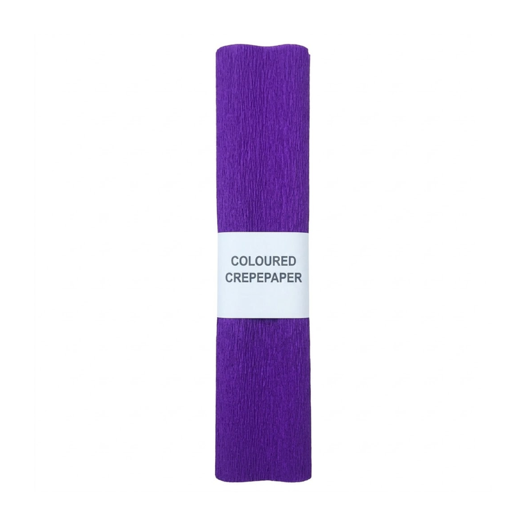 Crepe Paper Purple 1X10