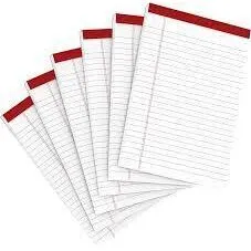Classic Legal Pad A4 40 Sheet White Color