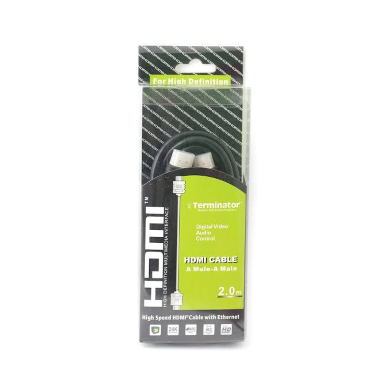 Terminator Hdmi Cable 2MTR