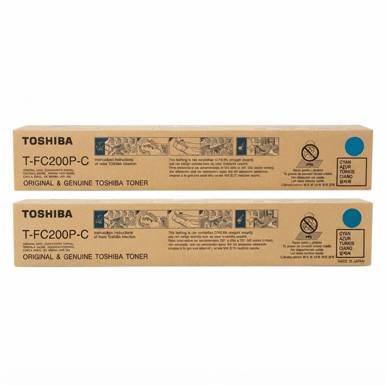 Toshiba Toner T-FC200P Cyan