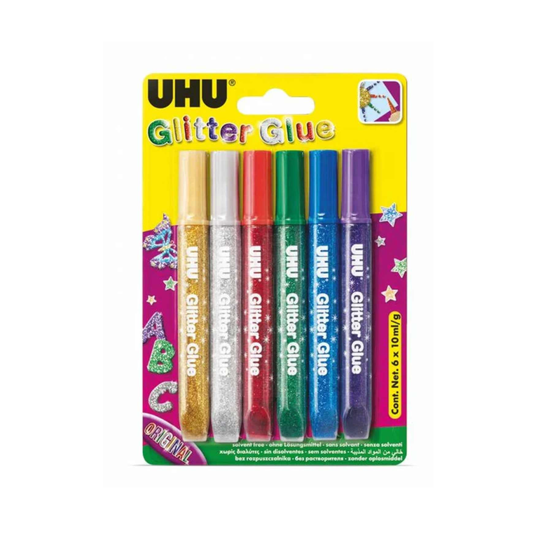 Uhu Glitter Glue 1X6 10ML 39040