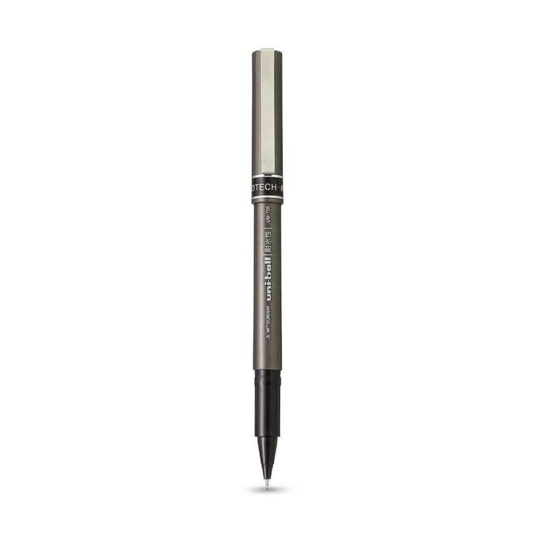 Uniball Micro Deluxe Pen UB-155 Black