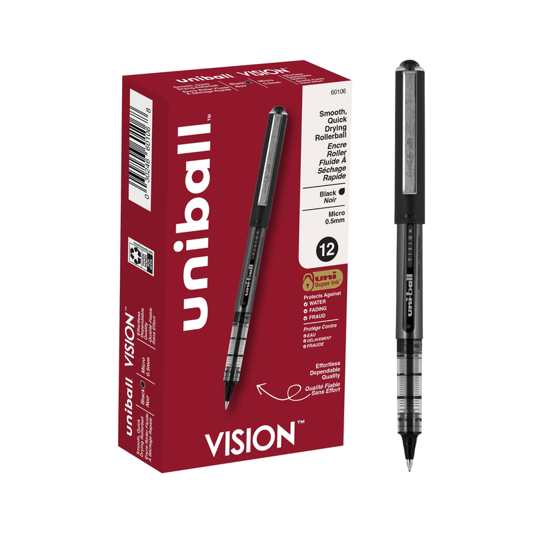 Uniball Vision Needle UB-187 Black
