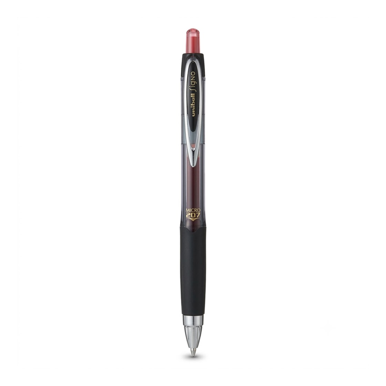 Uniball Signo Fine Roller Ball Pen UMN-207 Red