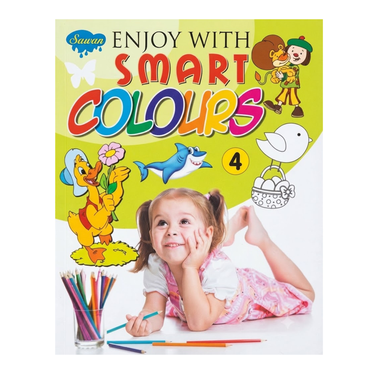 V Smart Coloring Book A4 07061/07062
