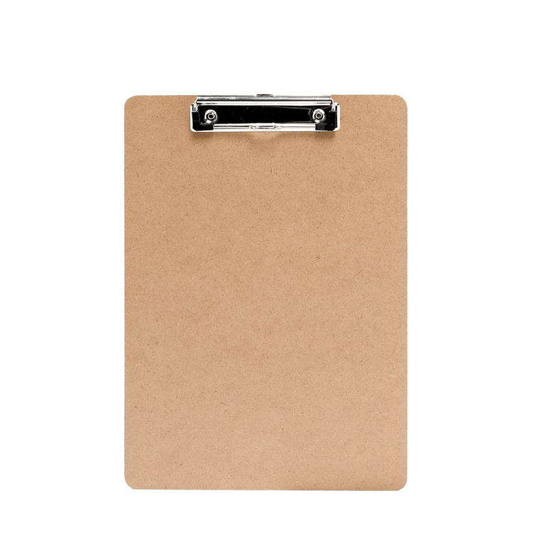 Clip Board Single Brown