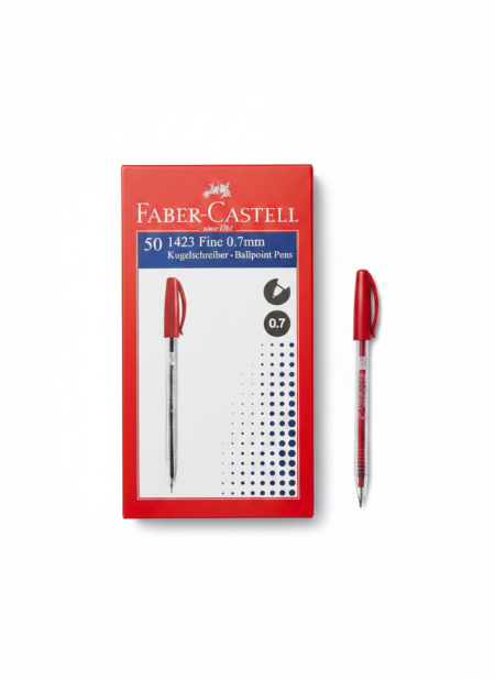 Fabercastell Ball Pen 1423 Red - 50 pcs